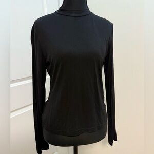 Black basics long-sleeve shirt